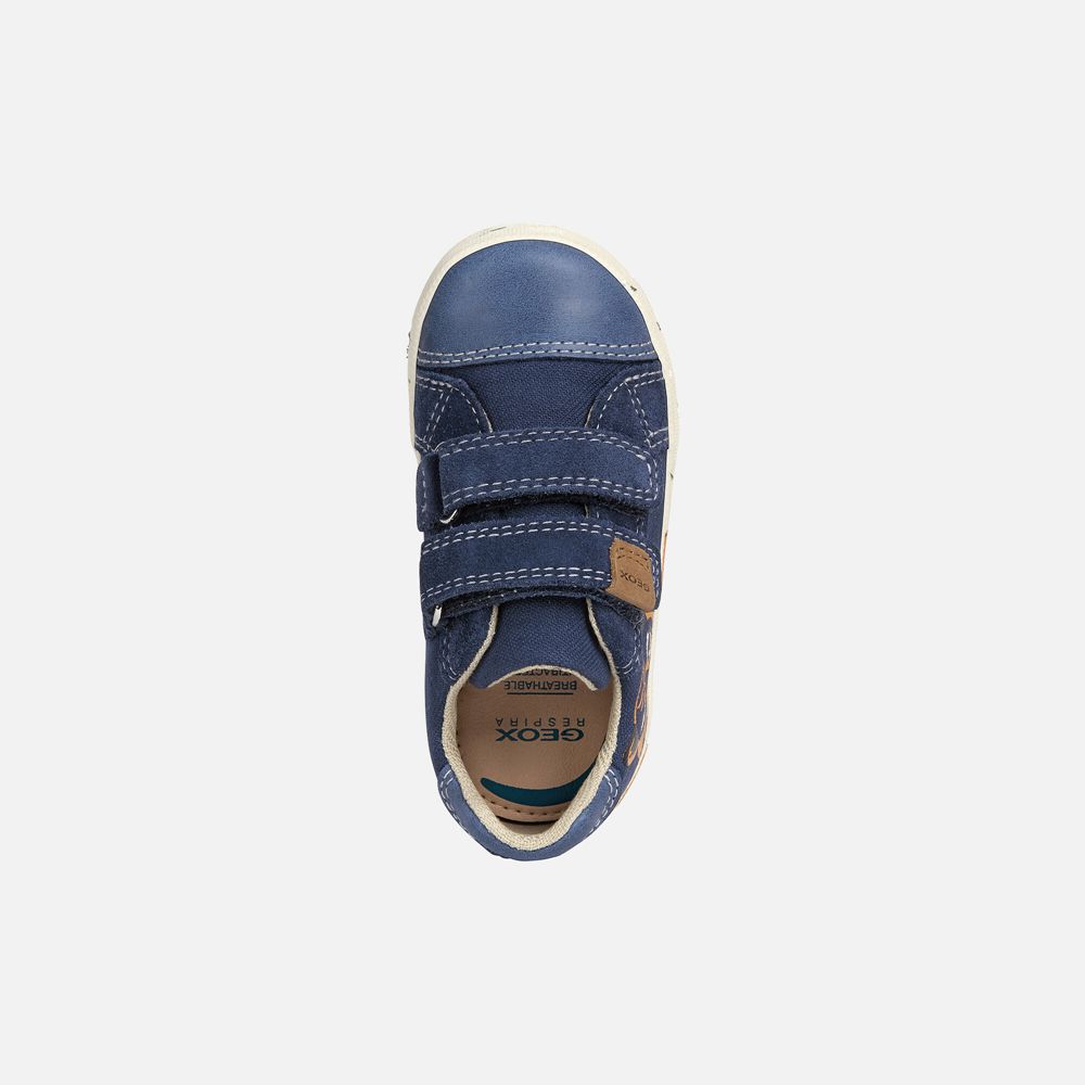 Tenis Geox Bebe Azul Marinho - Kilwi Boy - RYLUP6428